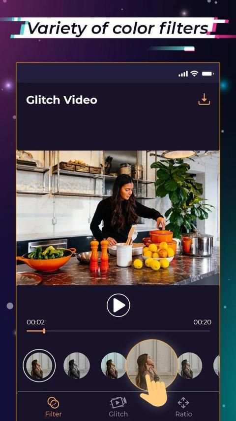 Glitch Video Effects – Video & Photo Glitch Maker स्क्रीनशॉट 3