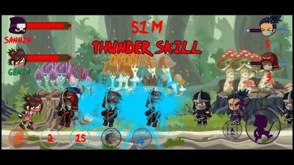 Ninja-Shinobi Warrior Chibi screenshot 3