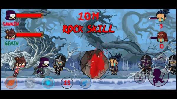 Ninja-Shinobi Warrior Chibi screenshot 2