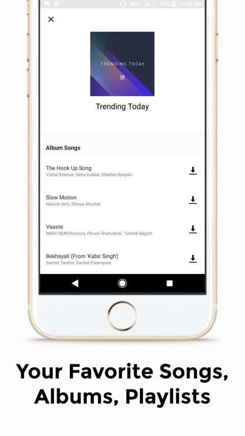 JioSaavn Free Songs Download स्क्रीनशॉट 1