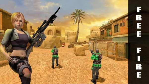 Critical Battle Firing Squad Free Fire Game स्क्रीनशॉट 1