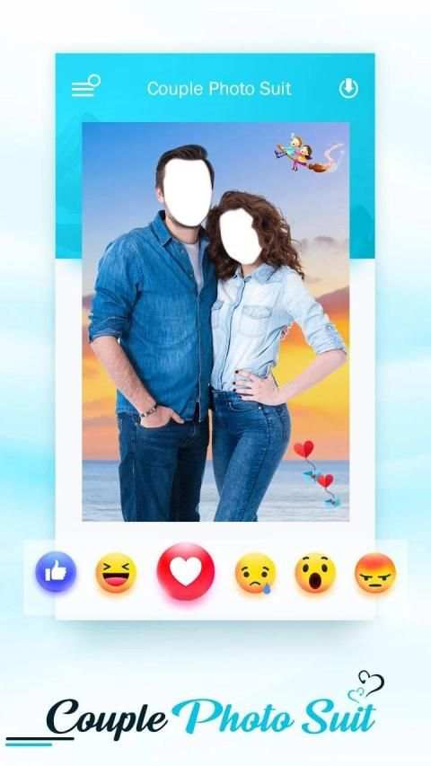 Couple Photo Suit скриншот 2