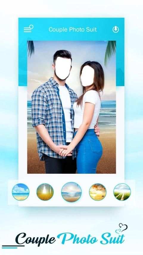 Couple Photo Suit скриншот 3