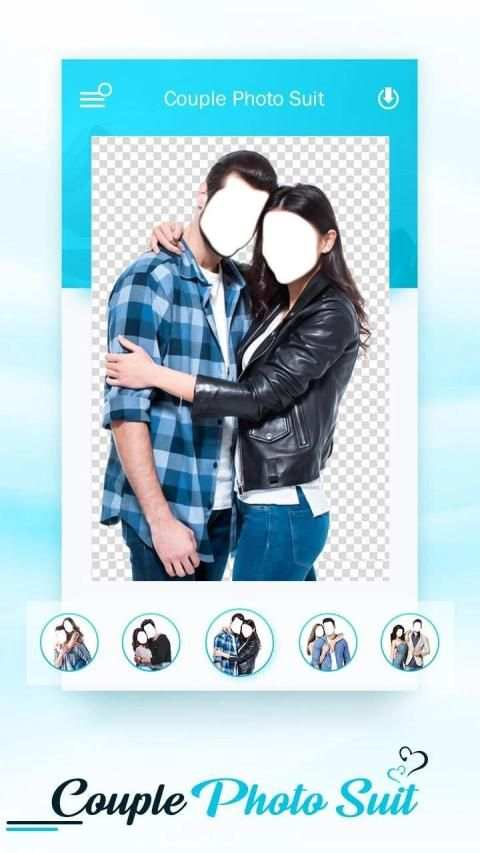 Couple Photo Suit скриншот 4