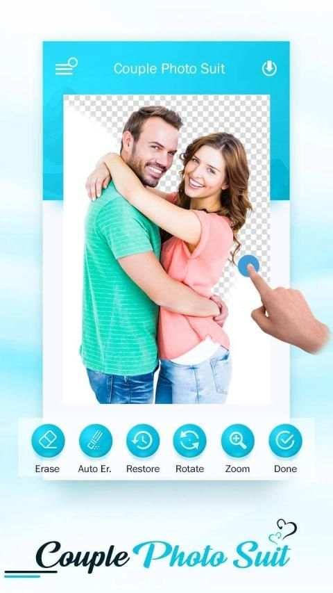 Couple Photo Suit скриншот 5
