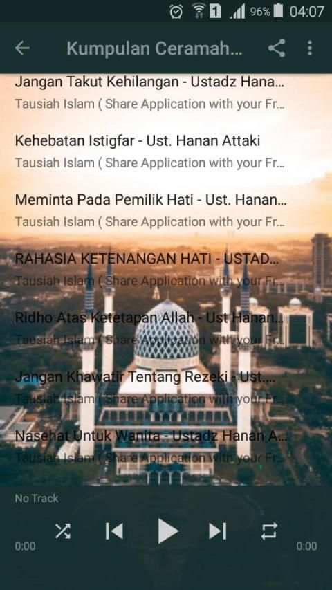 Ceramah Offline Ustadz Hanan Attaki screenshot 4