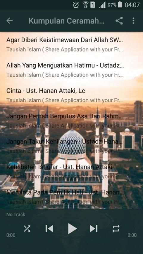 Ceramah Offline Ustadz Hanan Attaki screenshot 5