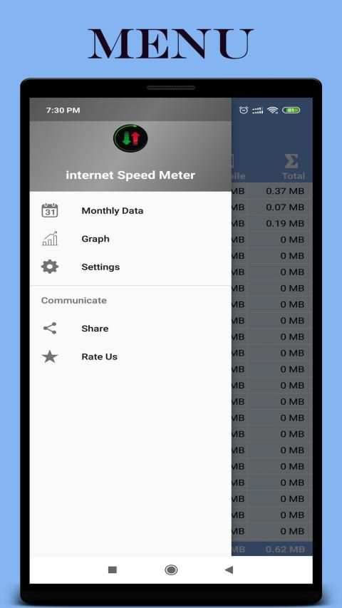 Internet Speed Meter screenshot 3