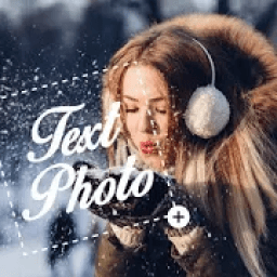 Add Text On Photo And Edit Text On Picture आइकन