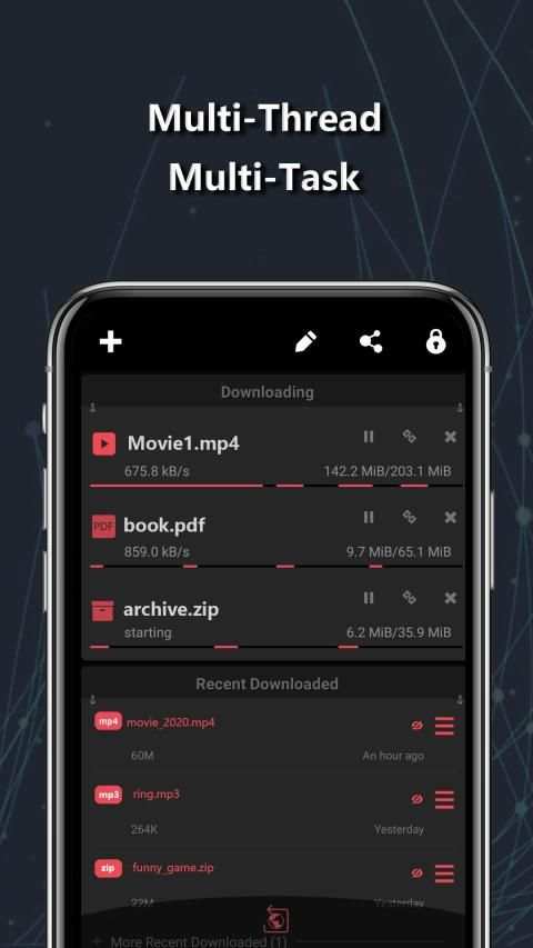 File Downloader - Hide Downloaded Files स्क्रीनशॉट 3