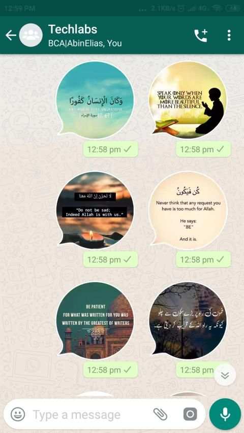 ISLAMIC Stickers for Whatsapp - WAStickerApp screenshot 4