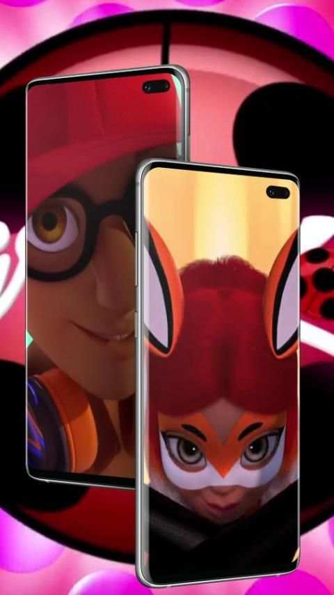 Ladybug Noir Wallpapers HD screenshot 3