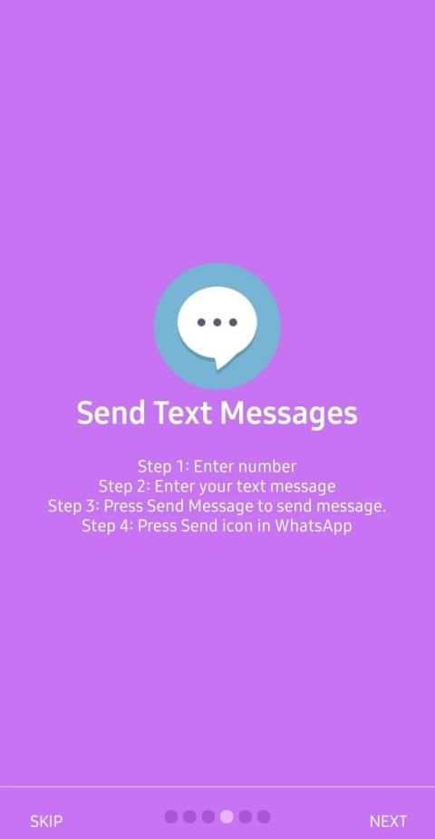 DirectMessage to WA -Directchat to unknown contact screenshot 6