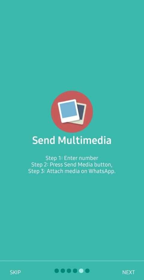 DirectMessage to WA -Directchat to unknown contact screenshot 5