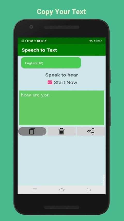 Speech To Text converter - Voice Notes Typing App screenshot 1
