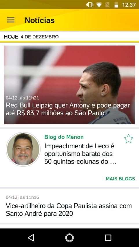 Placar UOL - Brasileirão 2019 screenshot 2