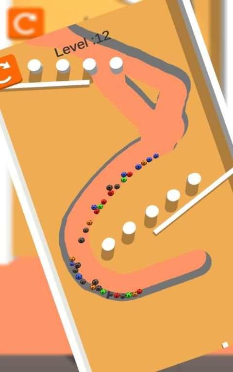 Hands Sand Ball Run screenshot 2