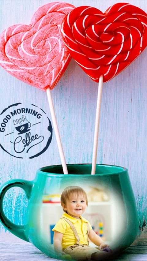 CoffeeMug Photo Frame Editor स्क्रीनशॉट 1