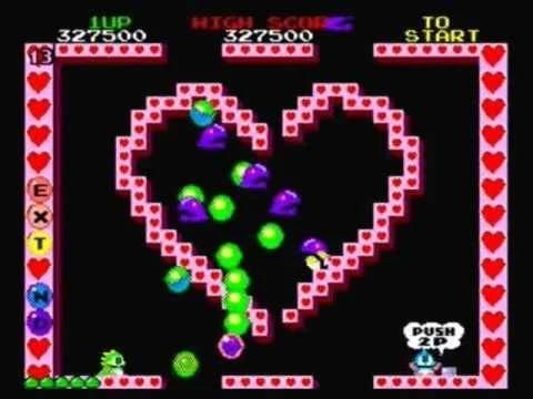 Bubble Bobble Game 8 bits screenshot 2