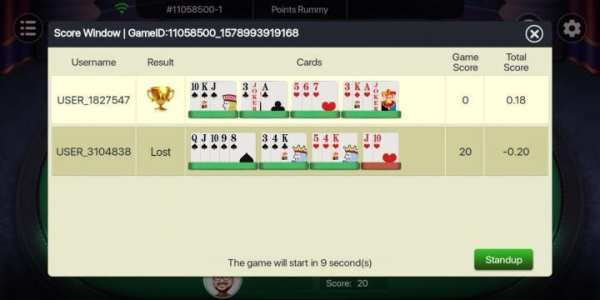 Indian Rummy स्क्रीनशॉट 2