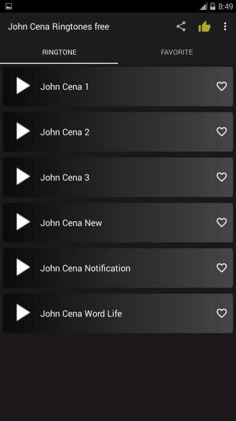 John Cena Ringtones Free स्क्रीनशॉट 2