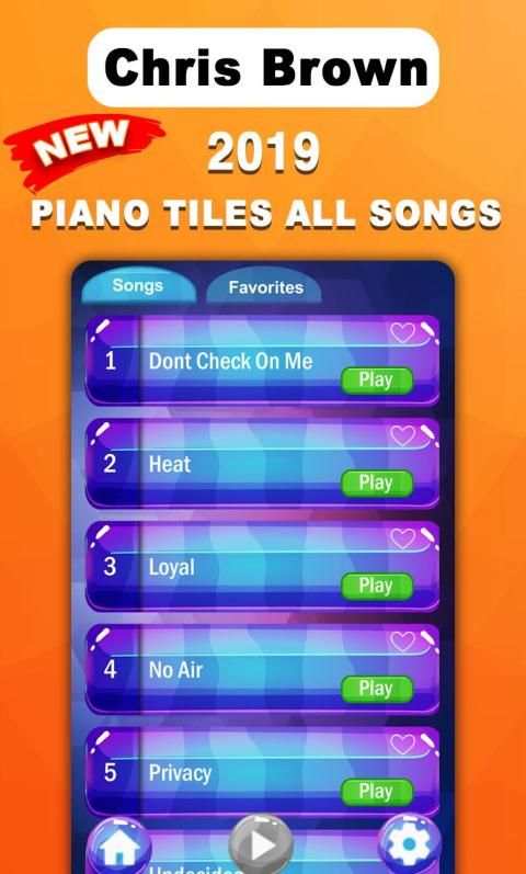 Chris Brown Piano Tiles 2019 screenshot 3