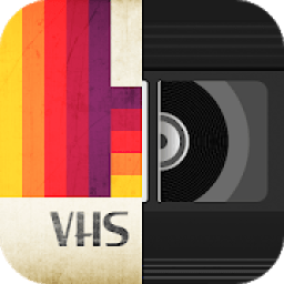 VHS Camcorder Camera - Glitch Effects आइकन