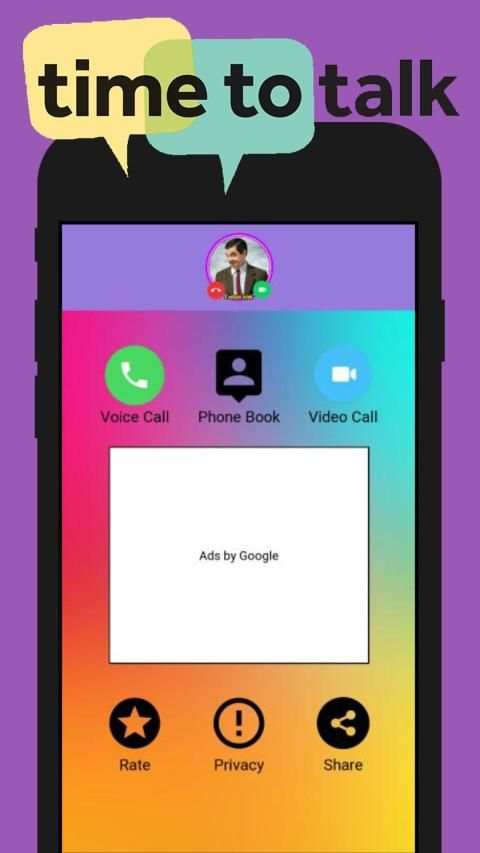 Funny Man Call Me !! Funny Fake Video Call स्क्रीनशॉट 1