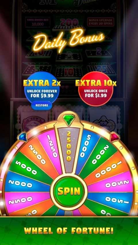 Top Money Diamonds - Progressive Slots स्क्रीनशॉट 8