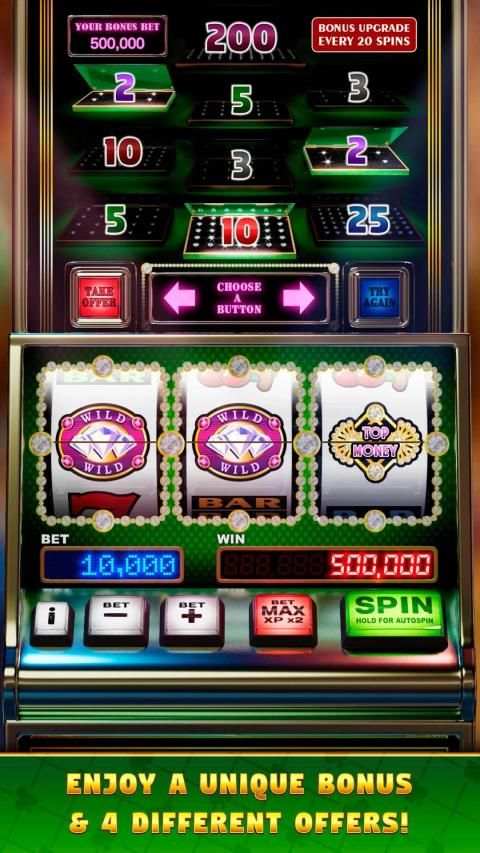 Top Money Diamonds - Progressive Slots स्क्रीनशॉट 9