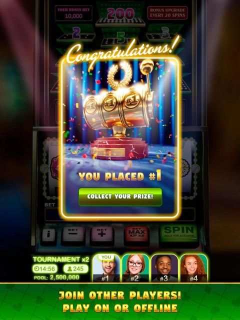 Top Money Diamonds - Progressive Slots स्क्रीनशॉट 1