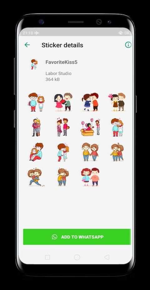 The Best Kiss Sticker for Whatsapp screenshot 4