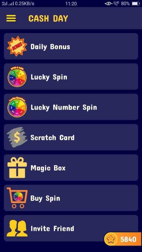 Cash day - Luck by spin screenshot 15