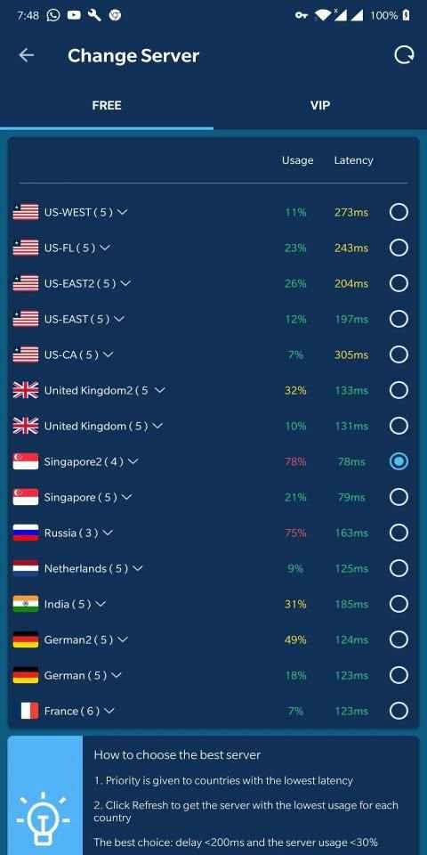Darkweb VPN screenshot 3