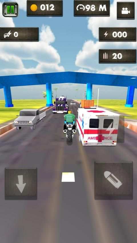 Dangerous Bike Driving स्क्रीनशॉट 2
