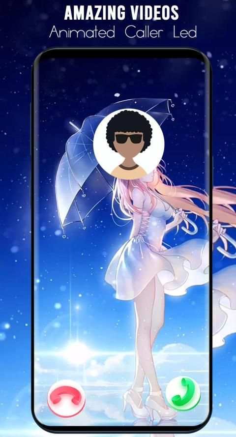 Call Color Anime Screen Themes - Flash Launcher स्क्रीनशॉट 7