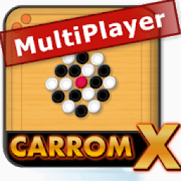 Carrom X: 3D Online Multiplayer Carrom Game आइकन