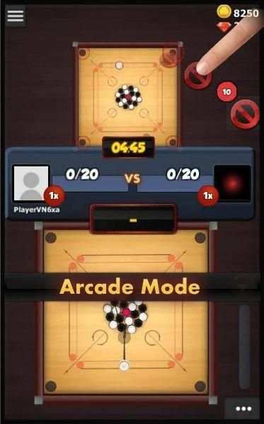 Carrom X: 3D Online Multiplayer Carrom Game screenshot 1