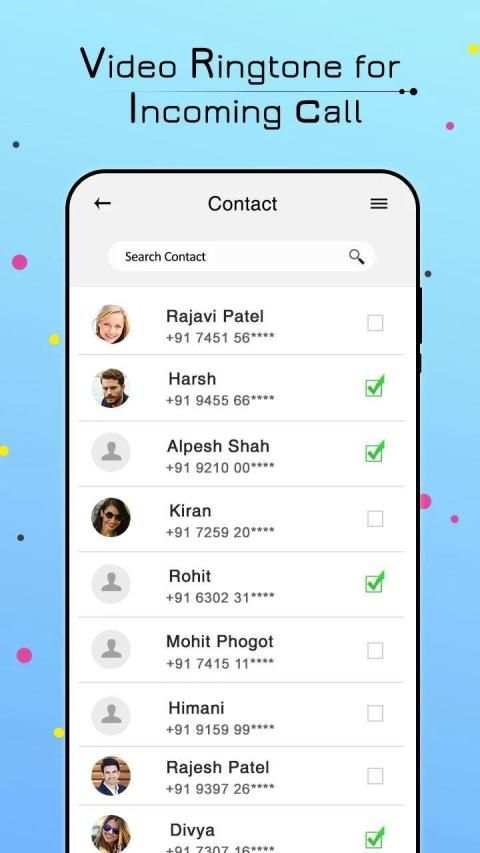Video Ringtone for Incoming Call: Video Caller ID screenshot 3