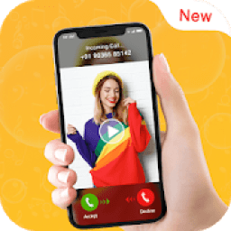 Video Ringtone for Incoming Call: Video Caller ID आइकन