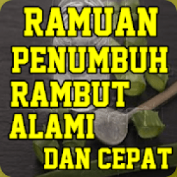 Penumbuh Rambut Alami Cepat Dalam 1 Minggu icon
