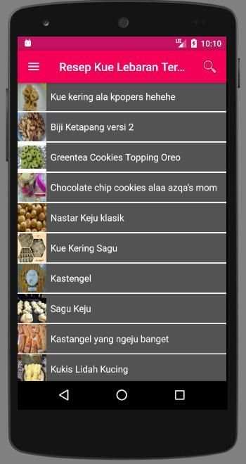 Resep Kue Lebaran Terbaru screenshot 3