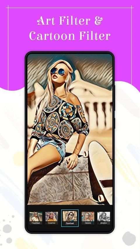 Art Filter Photo Editor - Photo Art Effect स्क्रीनशॉट 5