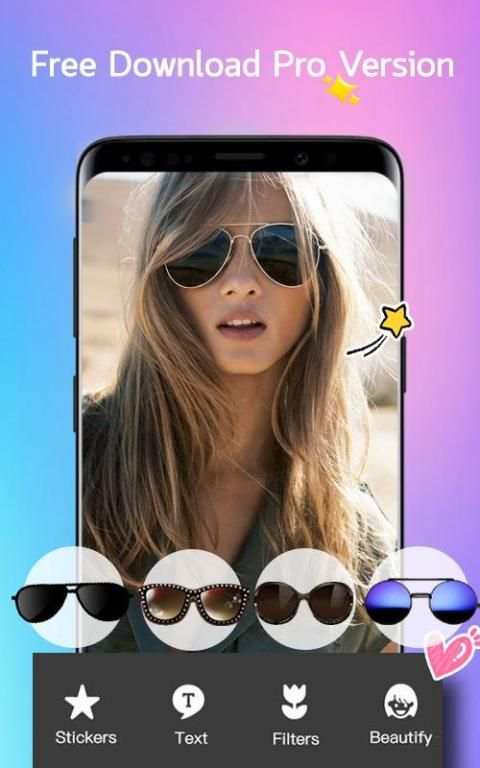 Stylish Sunglass Photo Editor screenshot 1