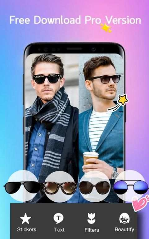 Stylish Sunglass Photo Editor screenshot 4