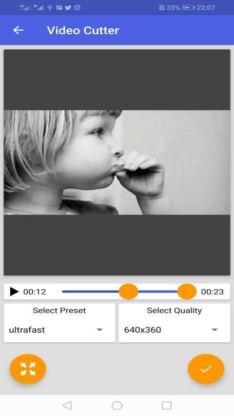Video Converter-Cut,Edit and convert Videos screenshot 1