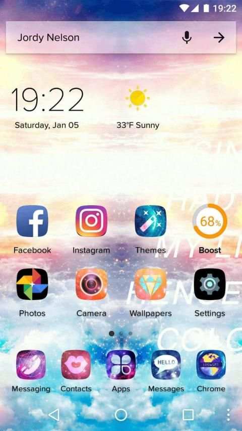 Color Phone Theme - Colorful Icon & Wallpapers screenshot 3