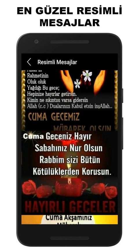 Cuma Gecesi Mesajları screenshot 5