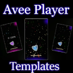 ikon Full Screen Avee Player Templates - Green Screen