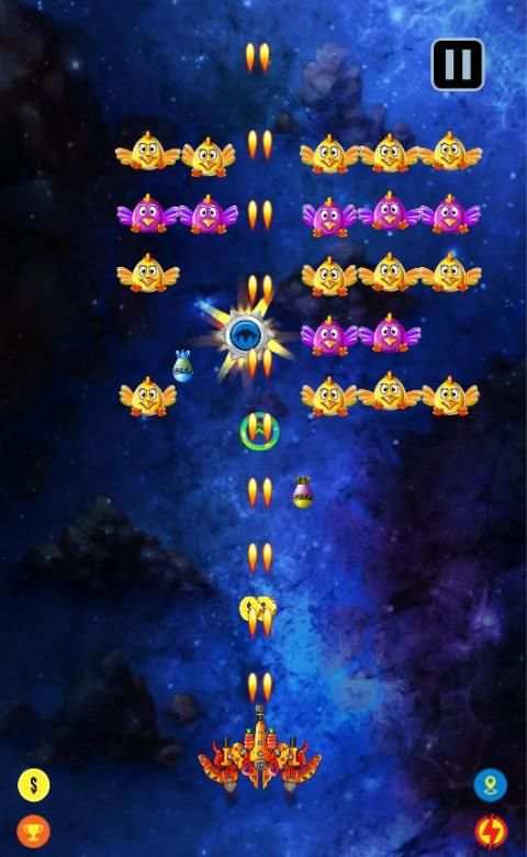 Chicken Shooter Galaxy invaders स्क्रीनशॉट 6